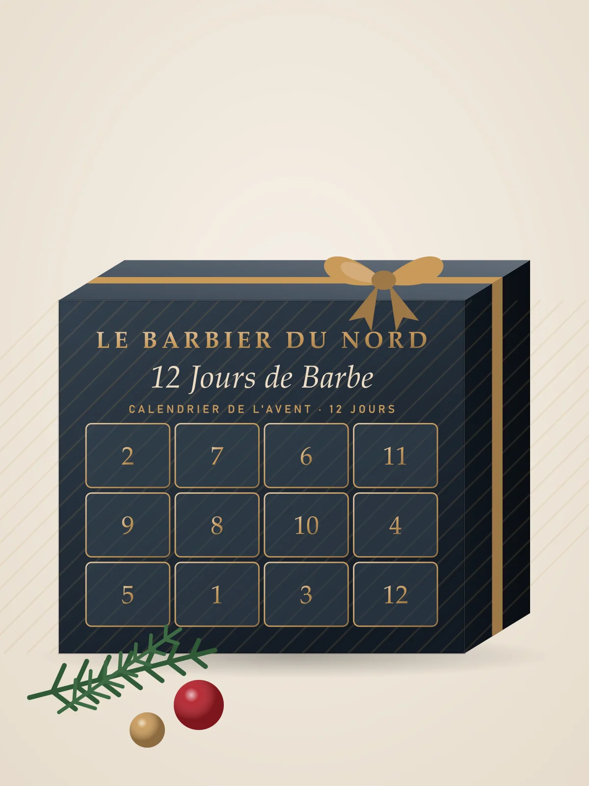Calendrier de l'Avent « 12 Jours de Barbe »