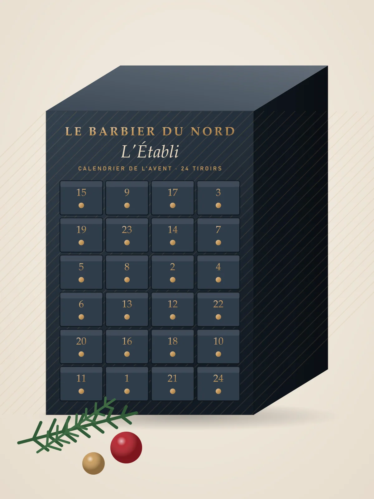 Calendrier de l'Avent « L'Établi »