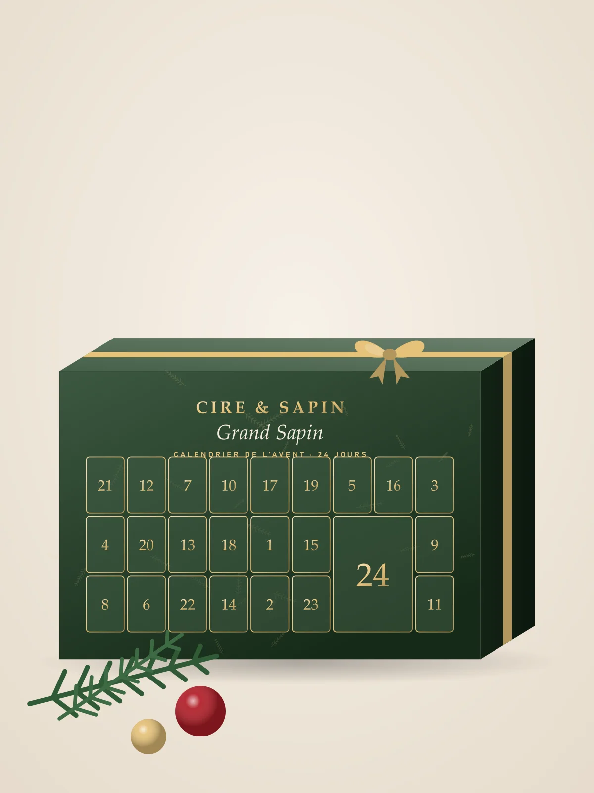 Calendrier de l'Avent « Grand Sapin »