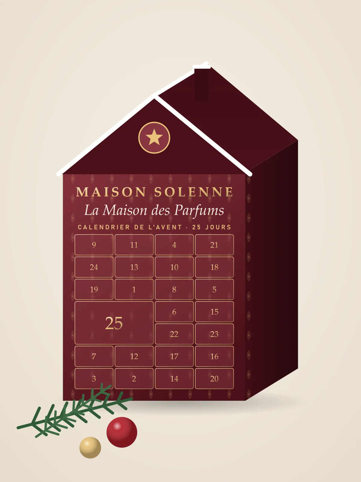 Calendrier de l'Avent « La Maison des Parfums »