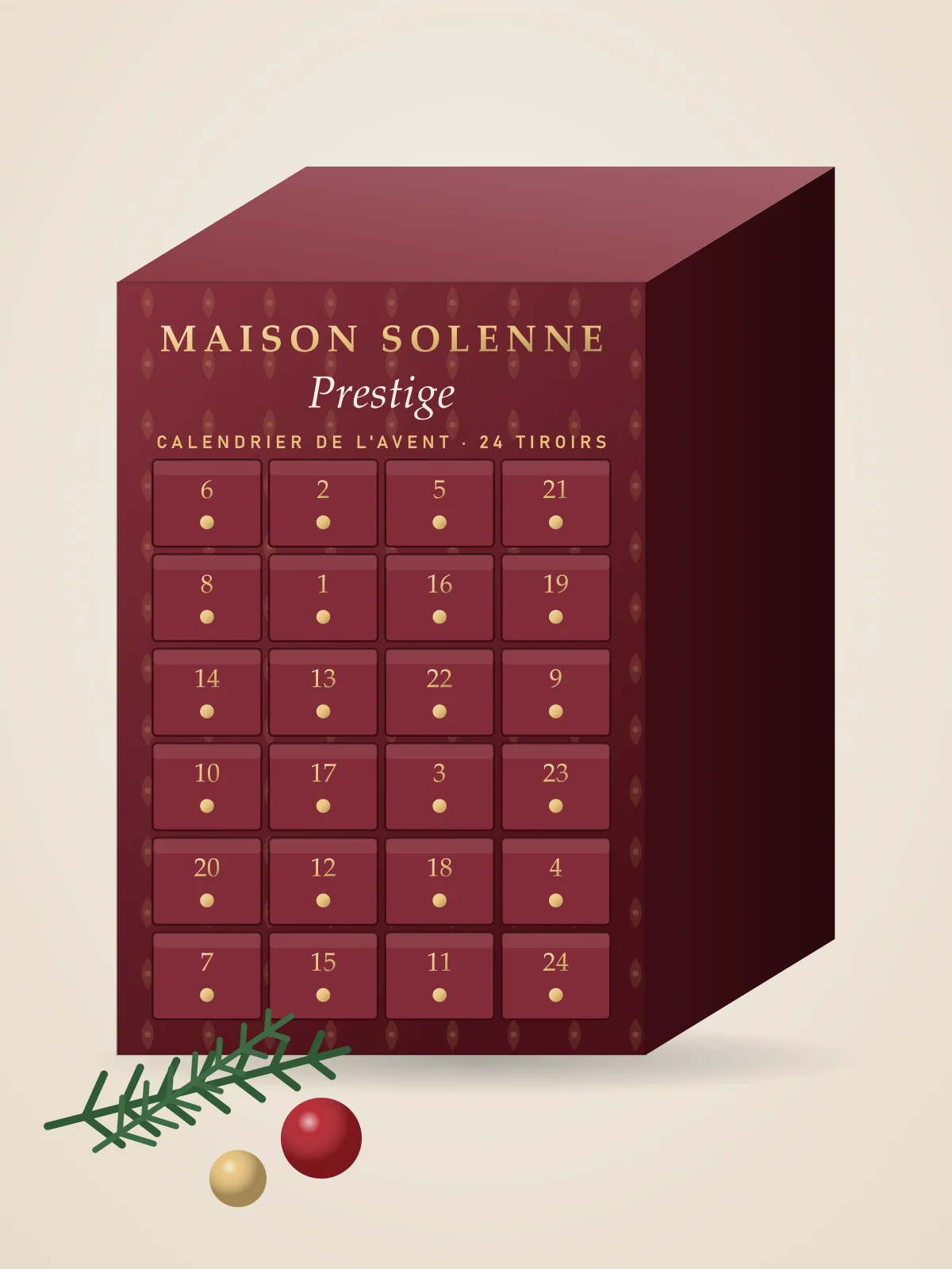 Calendrier de l'Avent « Prestige »