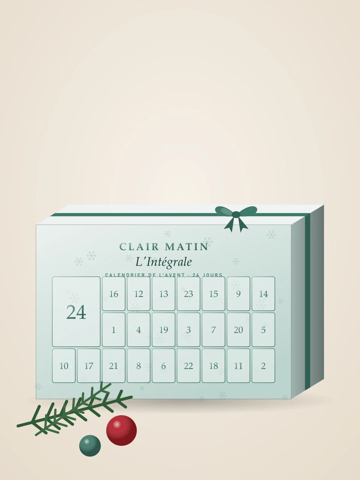 Calendrier de l'Avent « L'Intégrale »